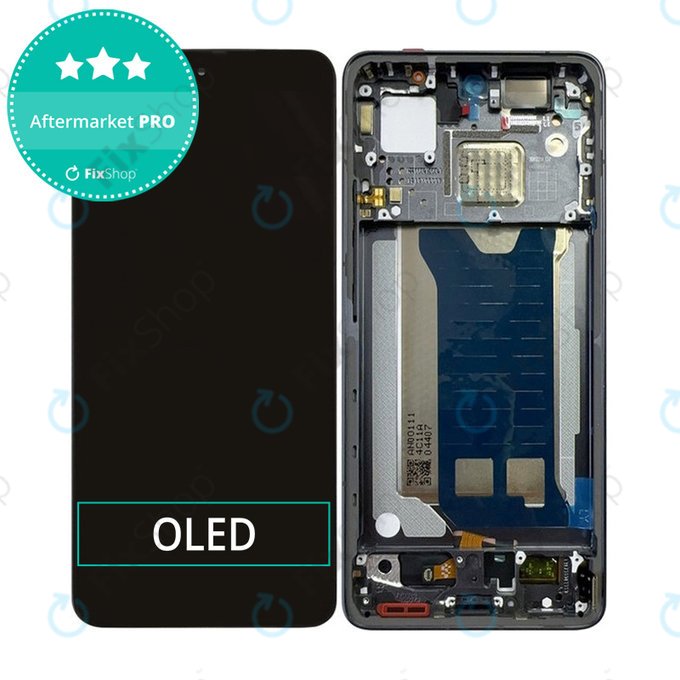Xiaomi Poco F7 Pro - LCD Displej + Dotykové Sklo + Rám (Black) OLED