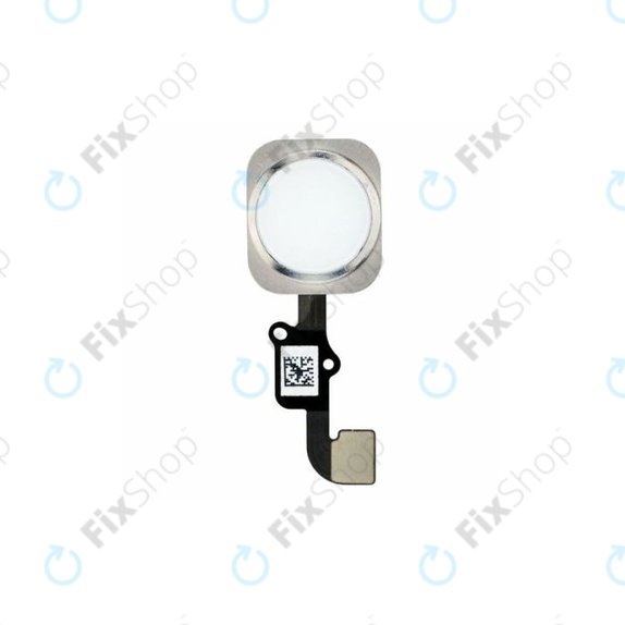 Apple iPhone 6, 6 Plus - Tlačítko Domů + Flex Kabel (Silver)