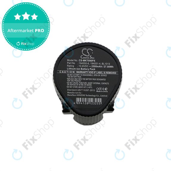 Baterie pro Makita CC300, LC01, JV100, 2500mAh, Li-Ion, 10.8V, 194550-6, HQ