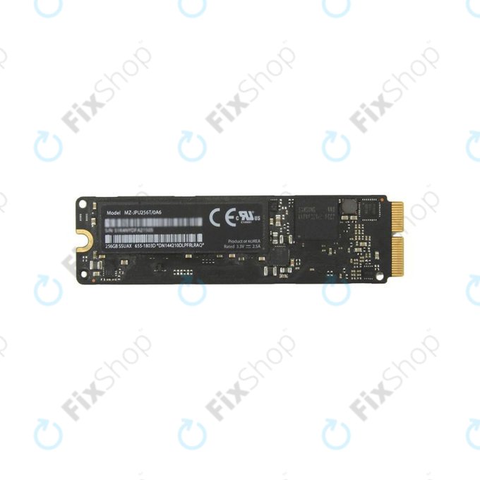 Apple MacBook Air 11" A1465, Air 13" A1466, Pro 13" A1502, Pro 15" A1398 (2013 - 2017) - SSD 256GB