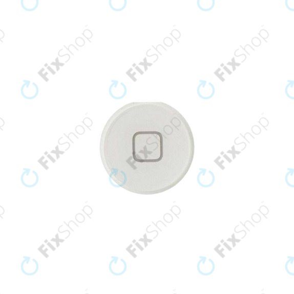 Apple iPad 3, iPad 4 - Tlačítko Domů (White)