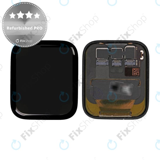 LCD Displej pro Apple Watch 4 44mm, Dotykové sklo bez rámu, Refurbished PRO