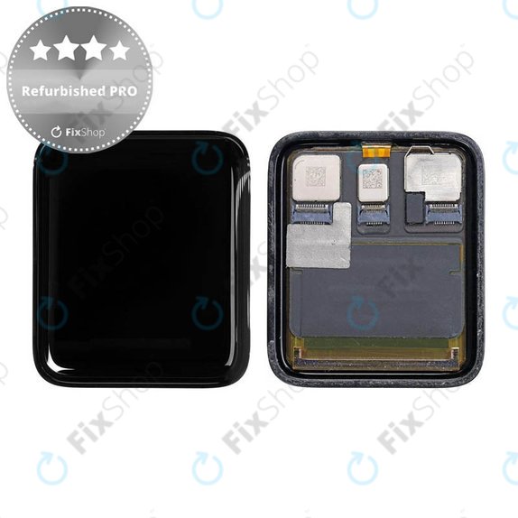 LCD Displej pro Apple Watch 3 42mm, Dotykové sklo bez rámu, Refurbished PRO