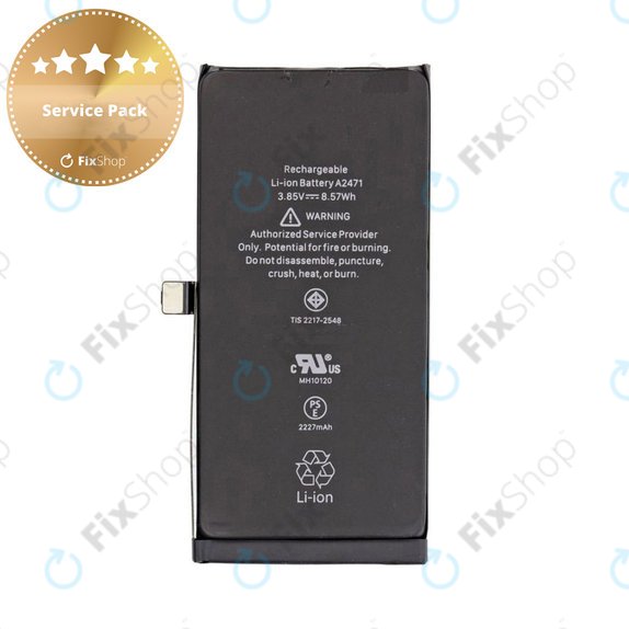 Baterie pro iPhone 12 Mini, 2227mAh, A2471, Service Pack