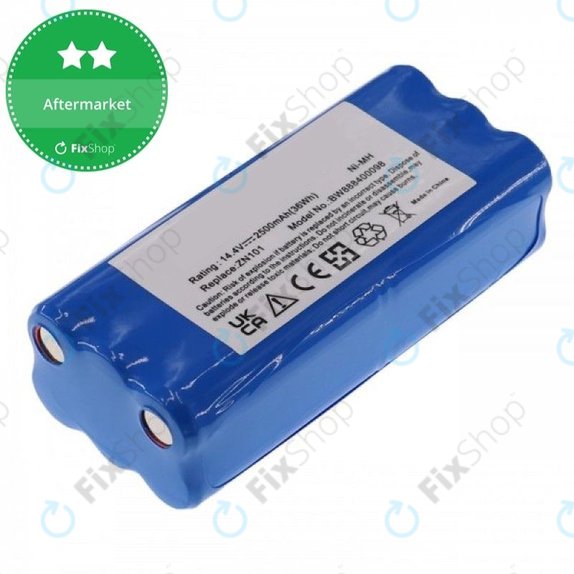 Ecovacs Dibea ZN101, K6, L6, Dirt Devil - Baterie 0606004 Ni-MH 14.4V 2500mAh