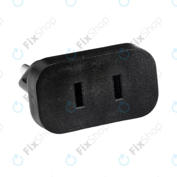 220V Napájecí adaptér z US do EU (Černý)