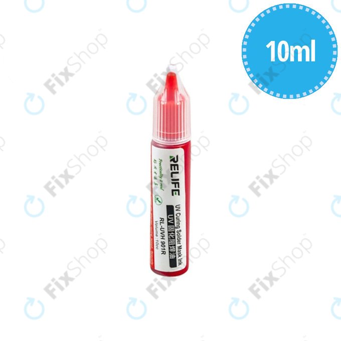 Relife RL-UVH901R - UV Vytvrditelná Pájecí Maska - 10ml (Červená)