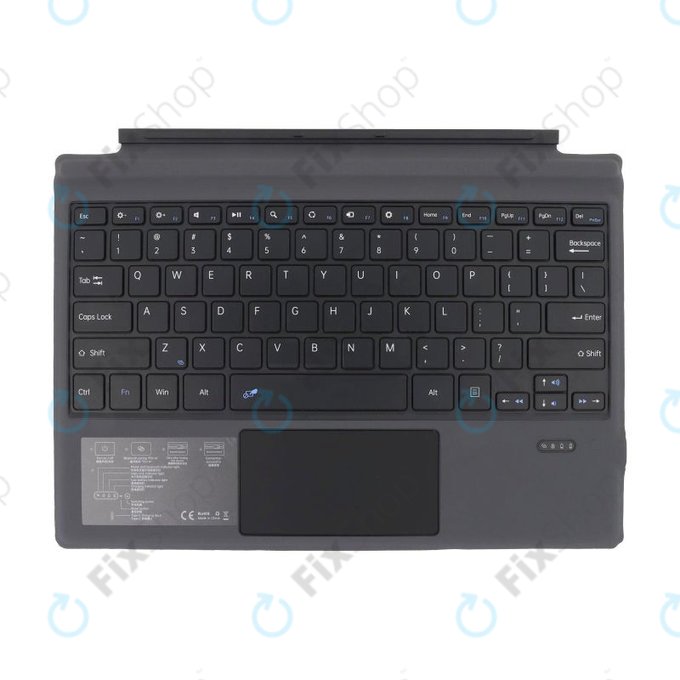 Microsoft Surface Pro 3, 4, 5 - Klávesnice US (Black)