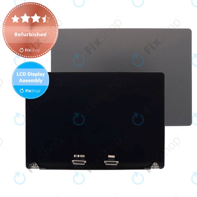 Apple MacBook Pro 16" M3 Max A2991 (2023) - LCD Displej + Přední Sklo + Kryt (Space Black) Refurbished