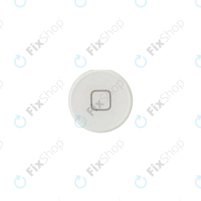 Apple iPad 3, iPad 4 - Tlačítko Domů (White)
