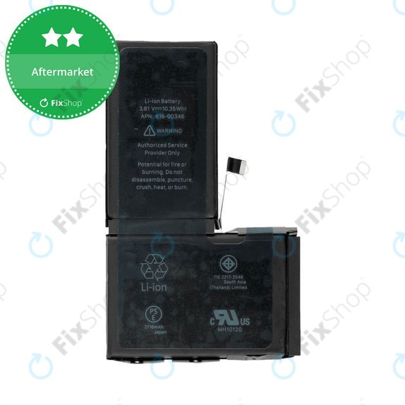 Baterie pro iPhone X, 2716mAh