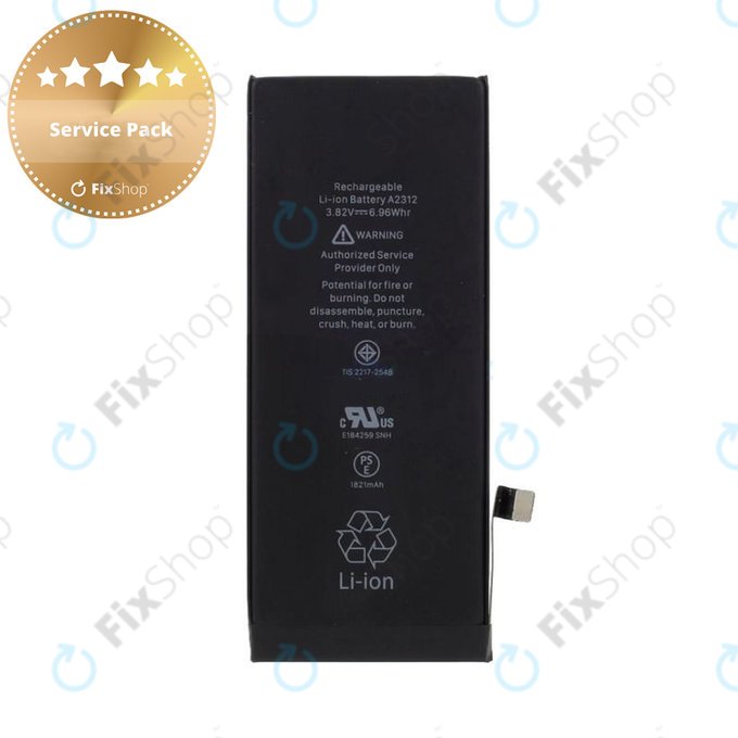 Baterie pro iPhone SE (2nd Gen 2020), 1821mAh, A2312, Service Pack