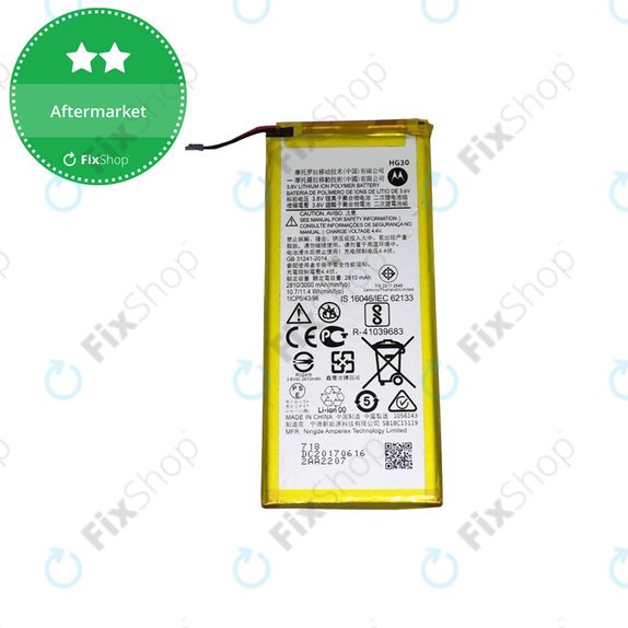 Motorola Moto G5S Plus XT1805, G5S XT1794, G6 XT1925 - Baterie HG30 3000mAh