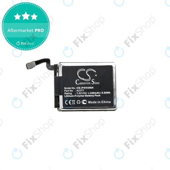 Baterie pro Apple Watch 5 40 mm, 240mAh, Li-Pol, 3.82 V, A2277, HQ