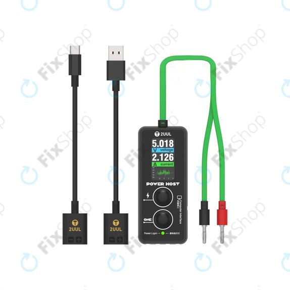 Digitální USB-C tester napětí a proudu (Power Host), 2UUL PW15