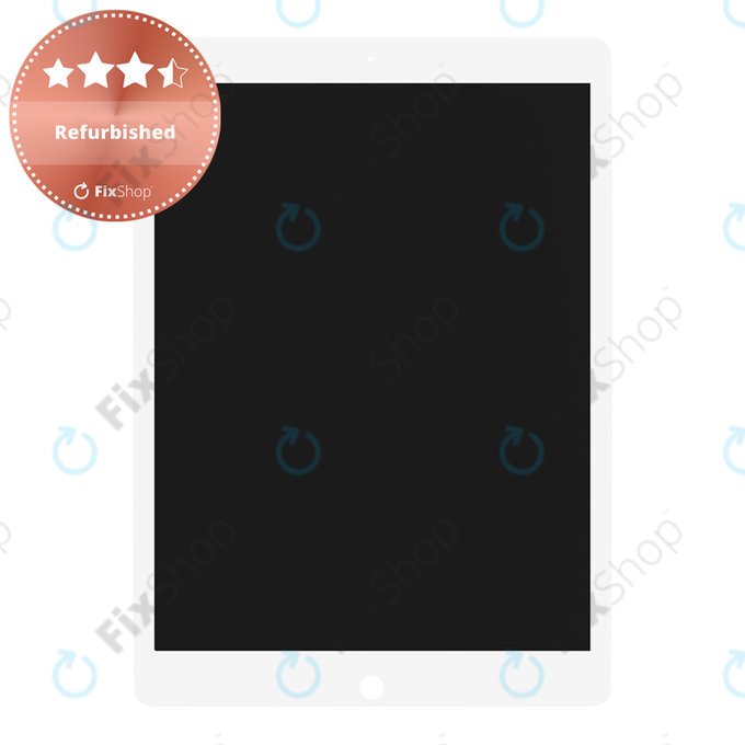 LCD Displej pro iPad Pro 12.9" (1st Gen 2015), White, Dotykové sklo a IC Board sout Frame, Refurbished