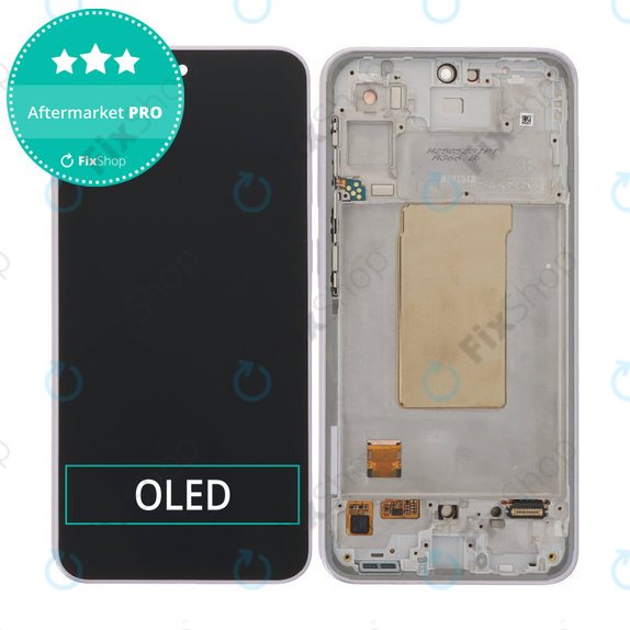 Samsung Galaxy A36 A366E - LCD Displej + Dotykové Sklo + Rám (Awesome Lavender) OLED