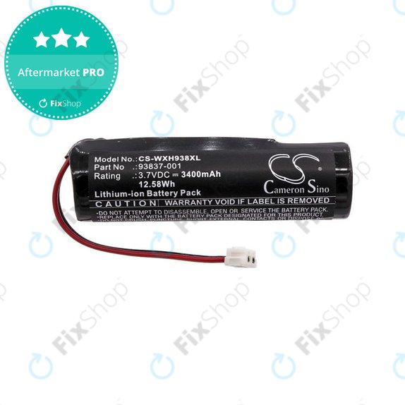 Baterie pro WAHL Beretto Black Stealth, Chrome, 3400mAh, Li-Ion, 3.7V, 93837-001, HQ
