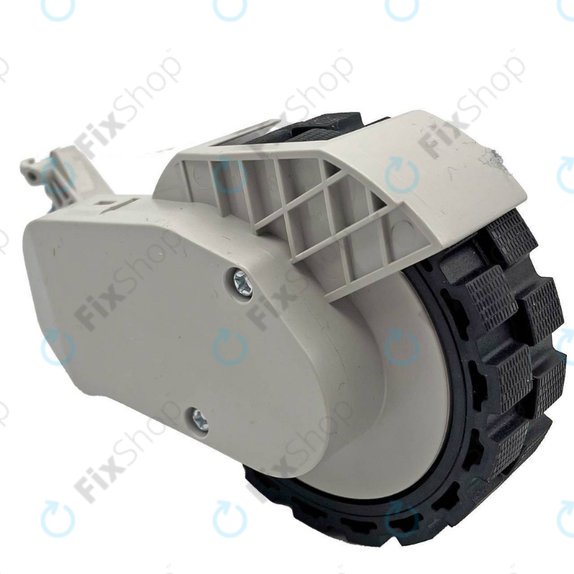 Kolo s motorem, Pravé, Bílé pro Xiaomi Dreame Bot L10, L10s, L20, X30, X40, Mova E30, S10 Plus, Mi Robot Vacuum X10 Plus, X20 Plus, S10+