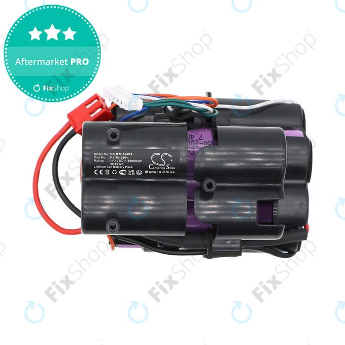 Baterie pro Rowenta RH6543WH, RH6545WH, RH6547WH, 2000mAh, Li-Ion, 14.4V, RS-RH5864, HQ
