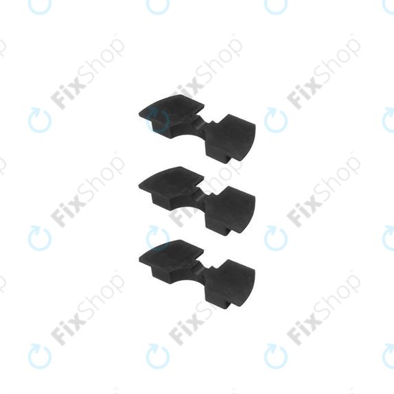 Xiaomi Mi Electric Scooter 1S, 2 M365, Essential, Pro, Pro 2 - Redukce Otřesů (Black) - 3ks