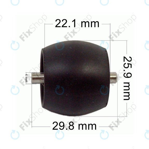 Přední kolečko pro Dreme Bot L10 Pro, L10s Ultra Gen2, Roborock S4, S6, S7, Xiaomi Mi Robot Vacuum Mop 2s, Pro
