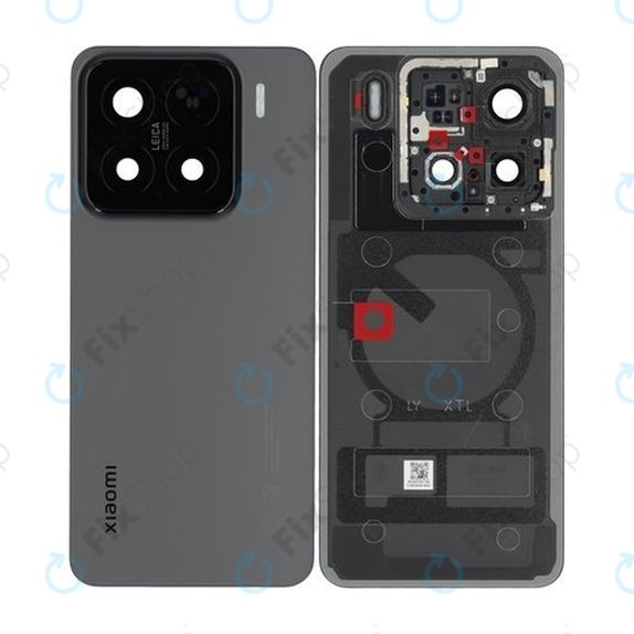 Xiaomi 15 5G - Bateriový Kryt (Black) - 560067000O300 Genuine Service Pack