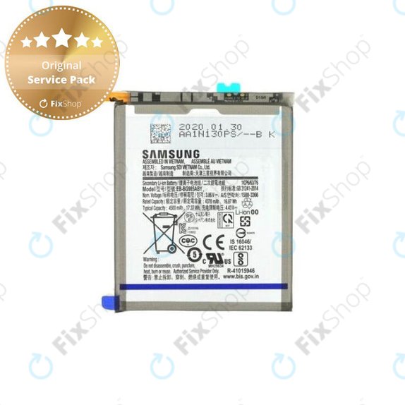 Samsung Galaxy S20 Plus G985F - Baterie EB-BG985ABY 4500mAh - GH82-22133A Genuine Service Pack