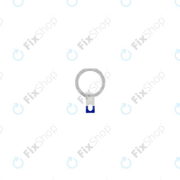 Apple iPad Air - Plastový Kroužek Tlačítka Domů (White)