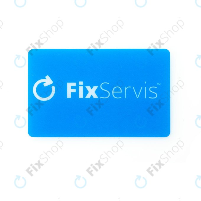 FixPremium - Plastová Karta na Otevírání Smartphonů