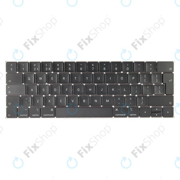 Apple MacBook Pro 13" A1989 (2018 - 2019), 15" A1990 (2018) - Klávesnice UK