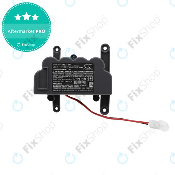Baterie pro Hoover ATV324LD 1011, UNP324RM 1001, 2500mAh, Li-Ion, 32.4V, 48019919, HQ
