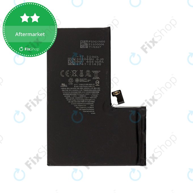 Baterie pro iPhone 15 Pro Max, 4422mAh, A3121