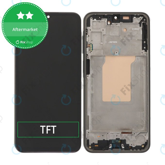 Samsung Galaxy A26 A266E - LCD Displej + Dotykové Sklo + Rám (Black) TFT