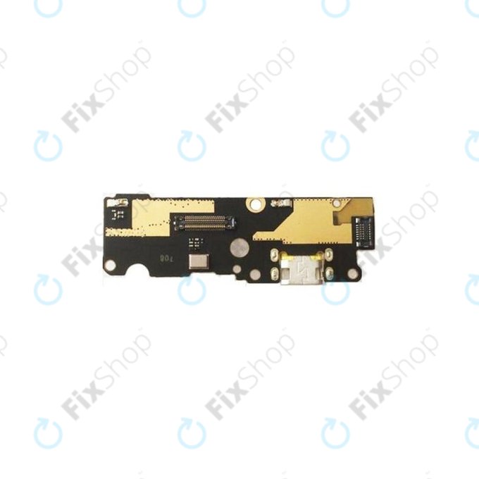 Lenovo P2 P2a42 - Nabíjecí Konektor + Mikrofon + Vibrátor PCB Deska