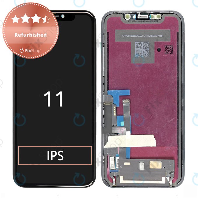 Displej pro iPhone 11, Dotykové sklo s rámem, Refurbished