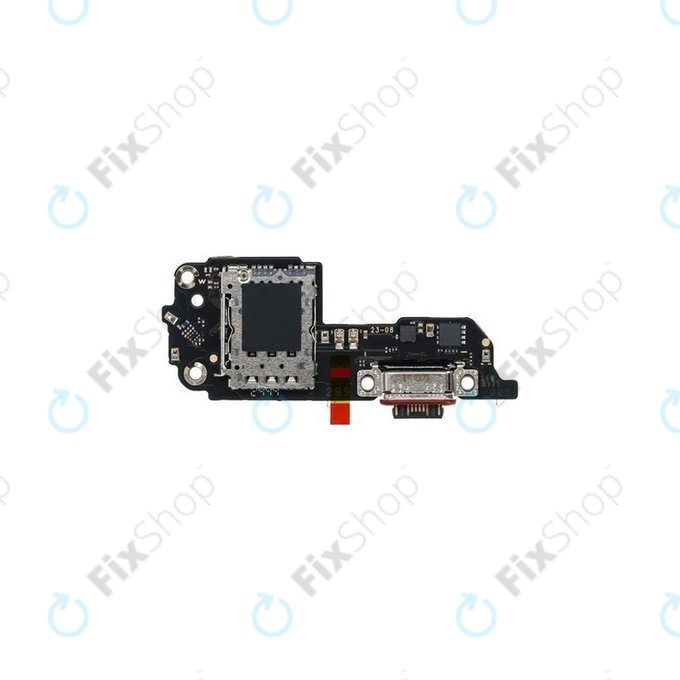 Xiaomi Redmi Note 14 Pro+ 5G - Nabíjecí Konektor PCB Deska + SIM Čítač - 5600200O16U00 Genuine Service Pack