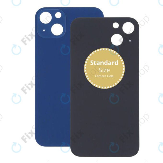 Apple iPhone 13 - Sklo Zadního Housingu (Blue)