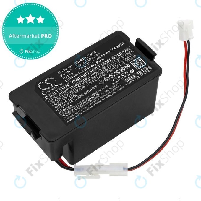 Rowenta RR7774, RR7755, Tefal RG7765 - Baterie RS-2230002091 Li-Ion 14.8V 3400mAh HQ