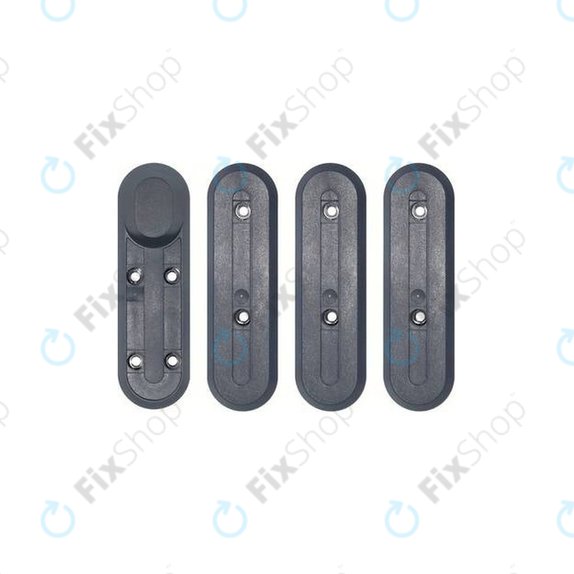 Xiaomi Mi Electric Scooter 1S, 2 M365, Essential, Pro, Pro 2 - Dekorativní Krytka Přední a Zadní Vidlice (Black)