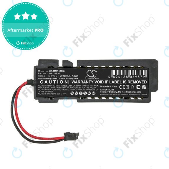 Baterie pro Mitsubishi Melservo MR-J3, 2000mAh, Li-MnO2, 3.6V, MR-J3BAT, HQ
