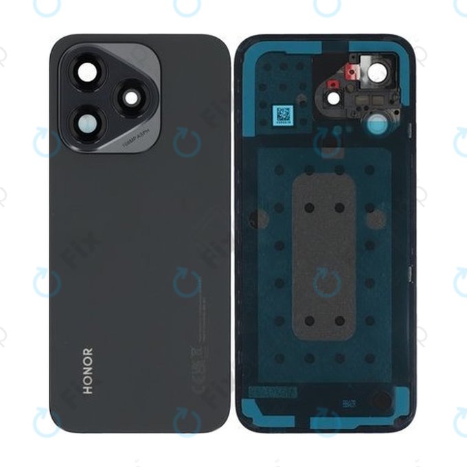 Honor 400 Lite - Bateriový Kryt (Velvet Black) - 0235ANSM Genuine Service Pack