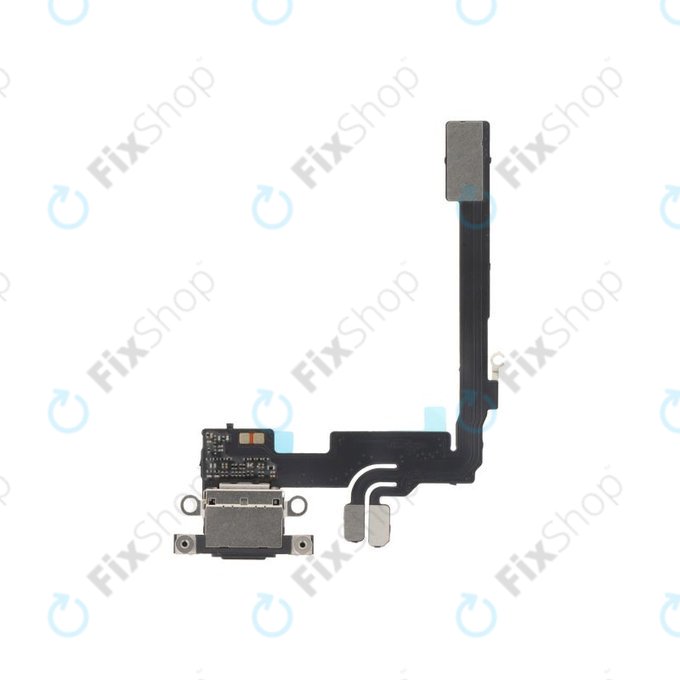 Apple iPhone 16 Pro - Nabíjecí Konektor + Flex Kabel (Black Titanium)