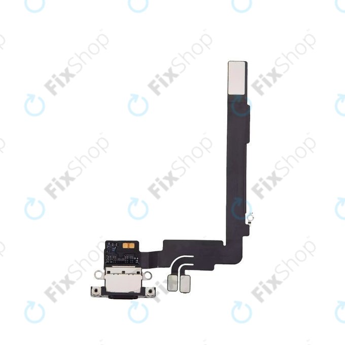 Apple iPhone 16 Pro Max - Nabíjecí Konektor + Flex Kabel (Black Titanium)
