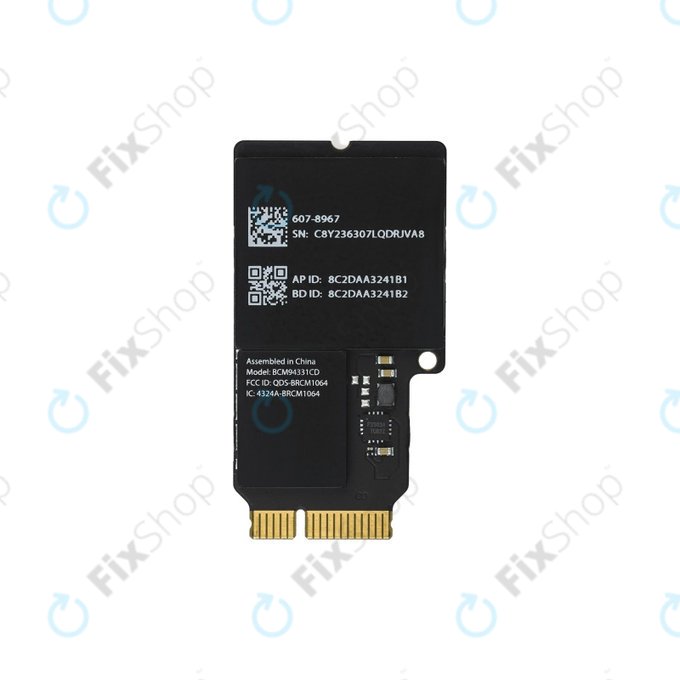Apple iMac 21.5" A1418 (Late 2012 - Early 2013), iMac 27" A1419 (Late 2012) - Airport Karta Bezdrátové Sítě BCM94331CD Refurbished