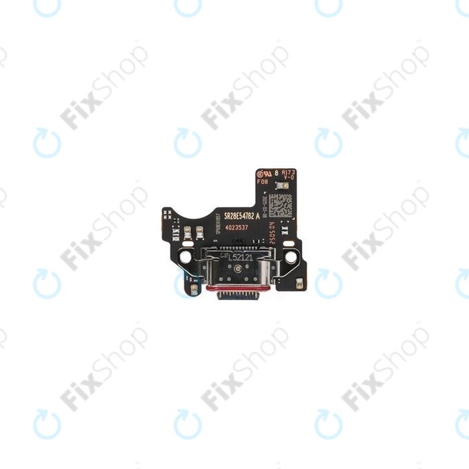 Motorola Edge 60 Fusion - Nabíjecí Konektor PCB Deska - 5P68C29865 Genuine Service Pack