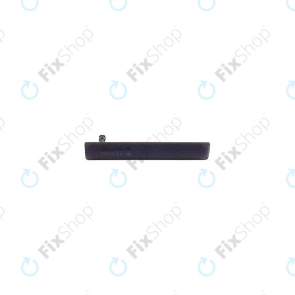 Sony Xperia Z3 Compact D5803 - Krytka Nabíjecího Konektoru (Black)