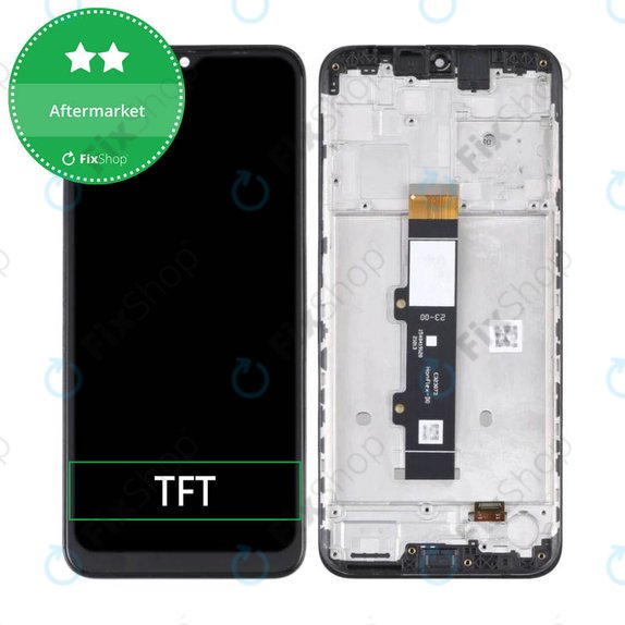Motorola Moto G10 XT2127 - LCD Displej + Dotykové Sklo + Rám (Aurora Gray) TFT
