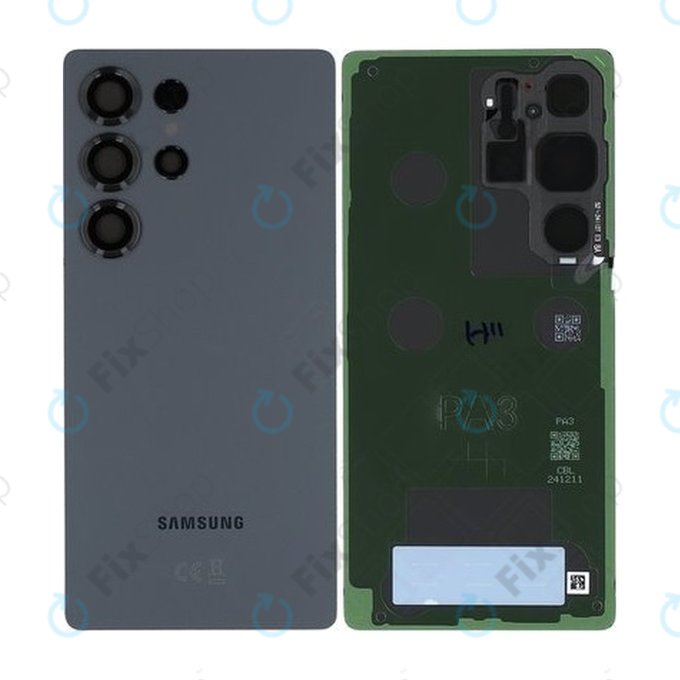 Samsung Galaxy S25 Ultra - Bateriový Kryt (Titanium Black) - GH82-36353D Genuine Service Pack