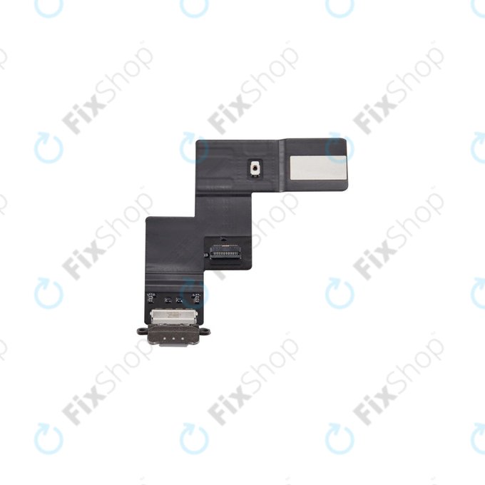 Apple iPad Air 13 (2024) - Nabíjecí Konektor + Flex Kabel (Space Gray)